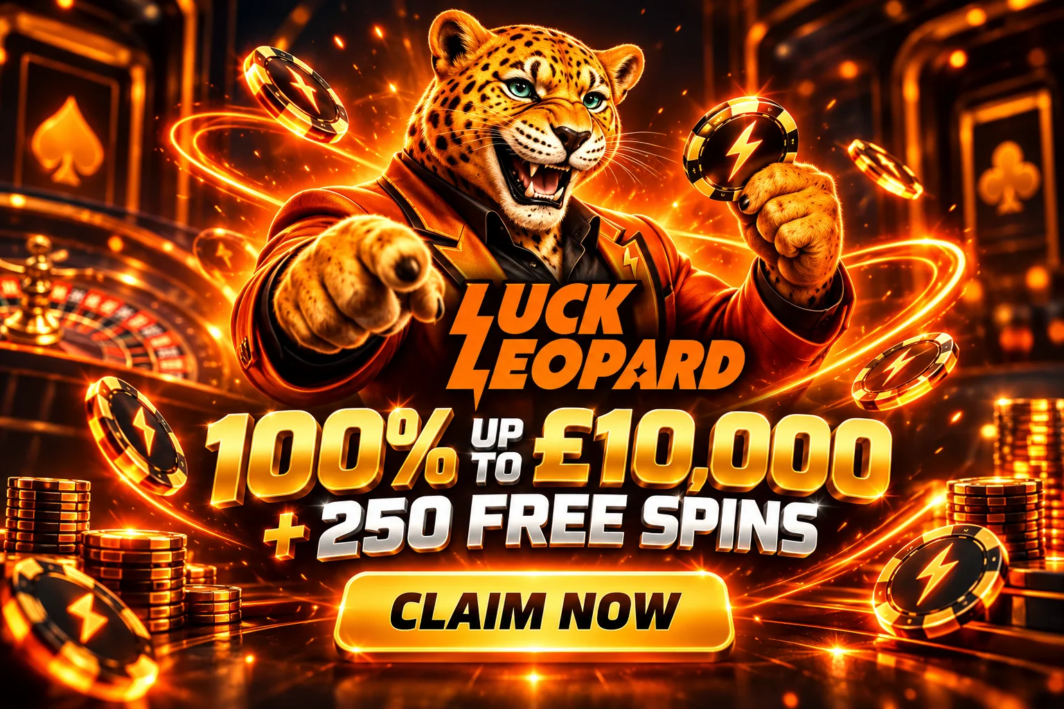 Luck Leopard casino promotion