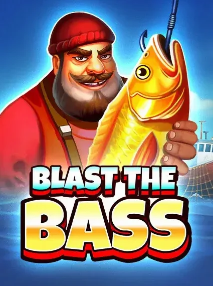Decorative casino game artwork for Luck Leopard: Blast The Bass